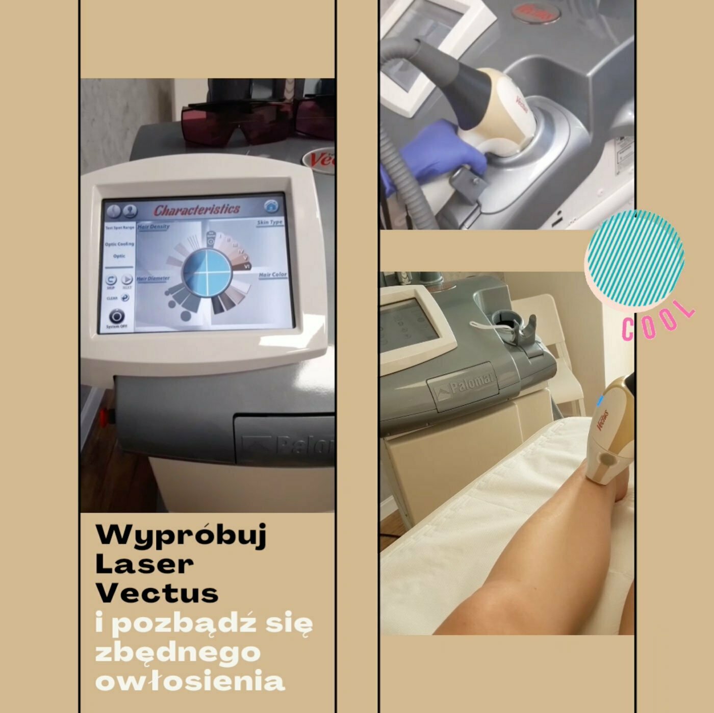 Wypróbuj laser vectus