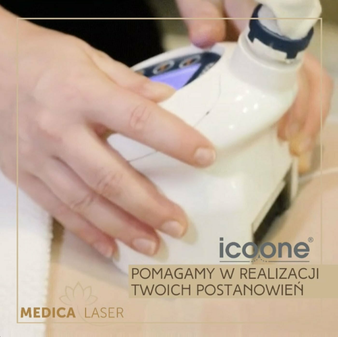 Zabiegi ICOONE Medica Laser Grudządz