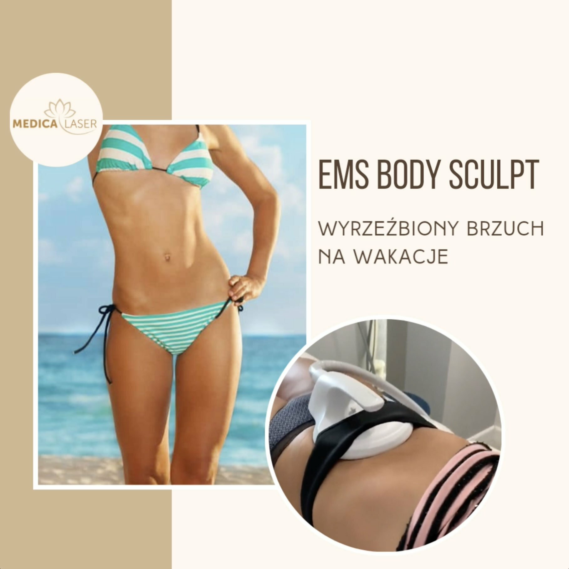 zabieg EMS BODYSCULPT