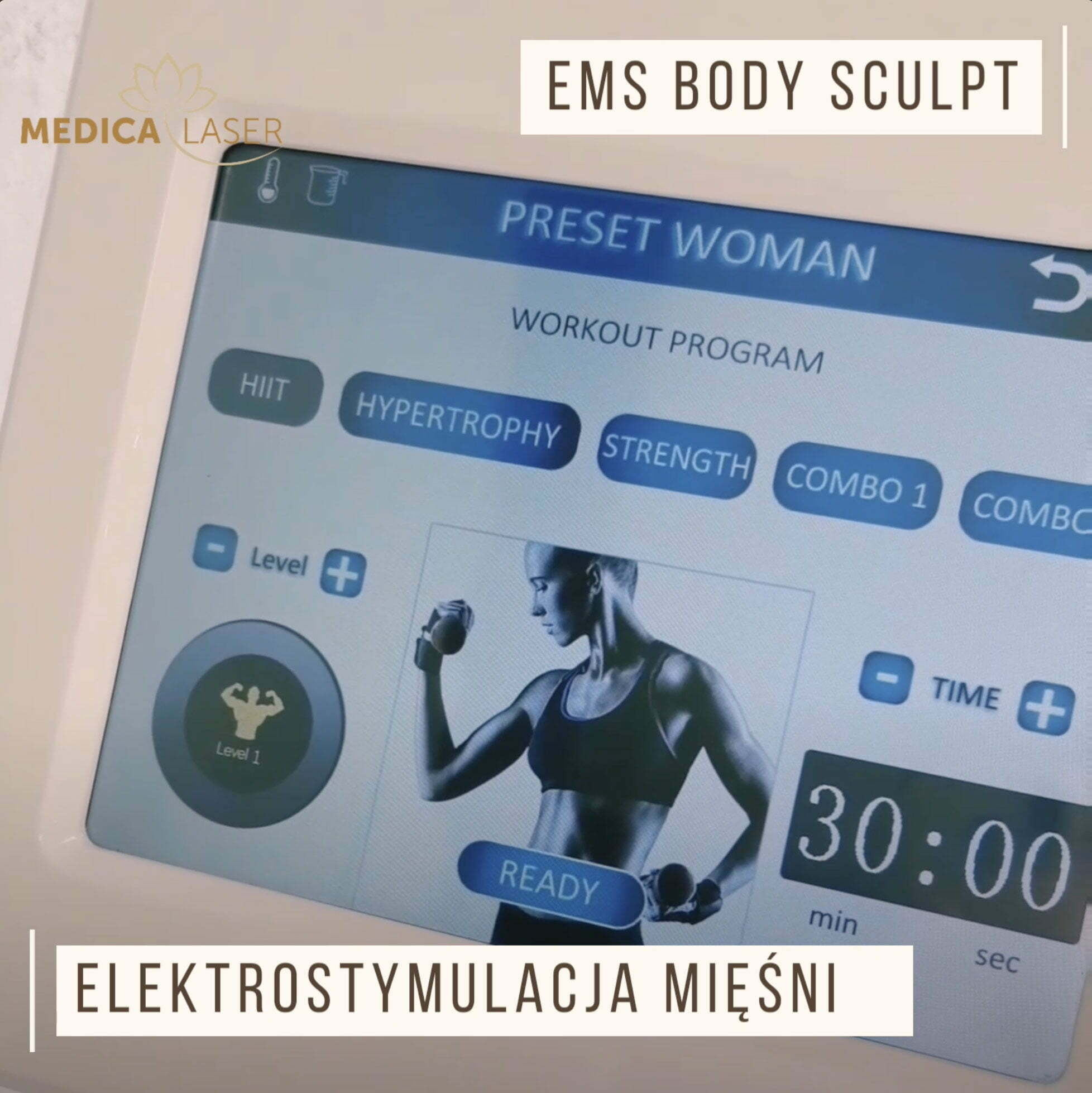 EMS Body Sculpt - elektrostymulacja mięśni